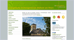 Desktop Screenshot of kirche-koeln-muelheim.de