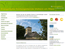 Tablet Screenshot of kirche-koeln-muelheim.de